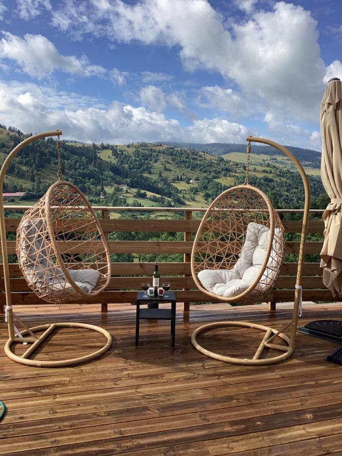 Les Chalets Bambi & Jacuzzi Privatif La Bresse Eksteriør bilde