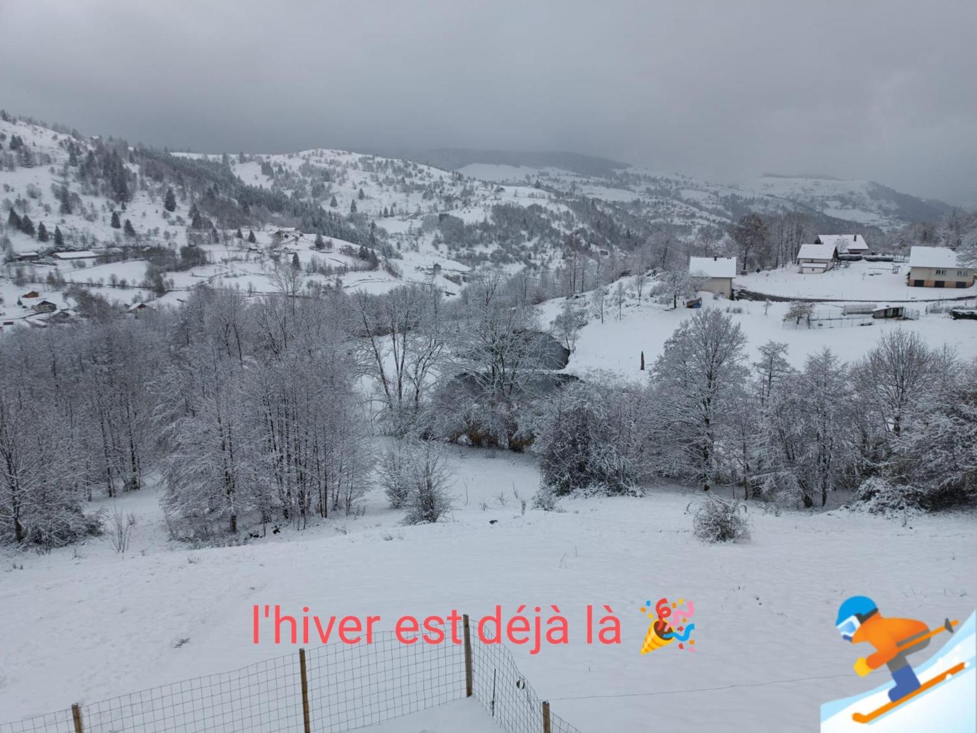 Les Chalets Bambi & Jacuzzi Privatif La Bresse Rom bilde