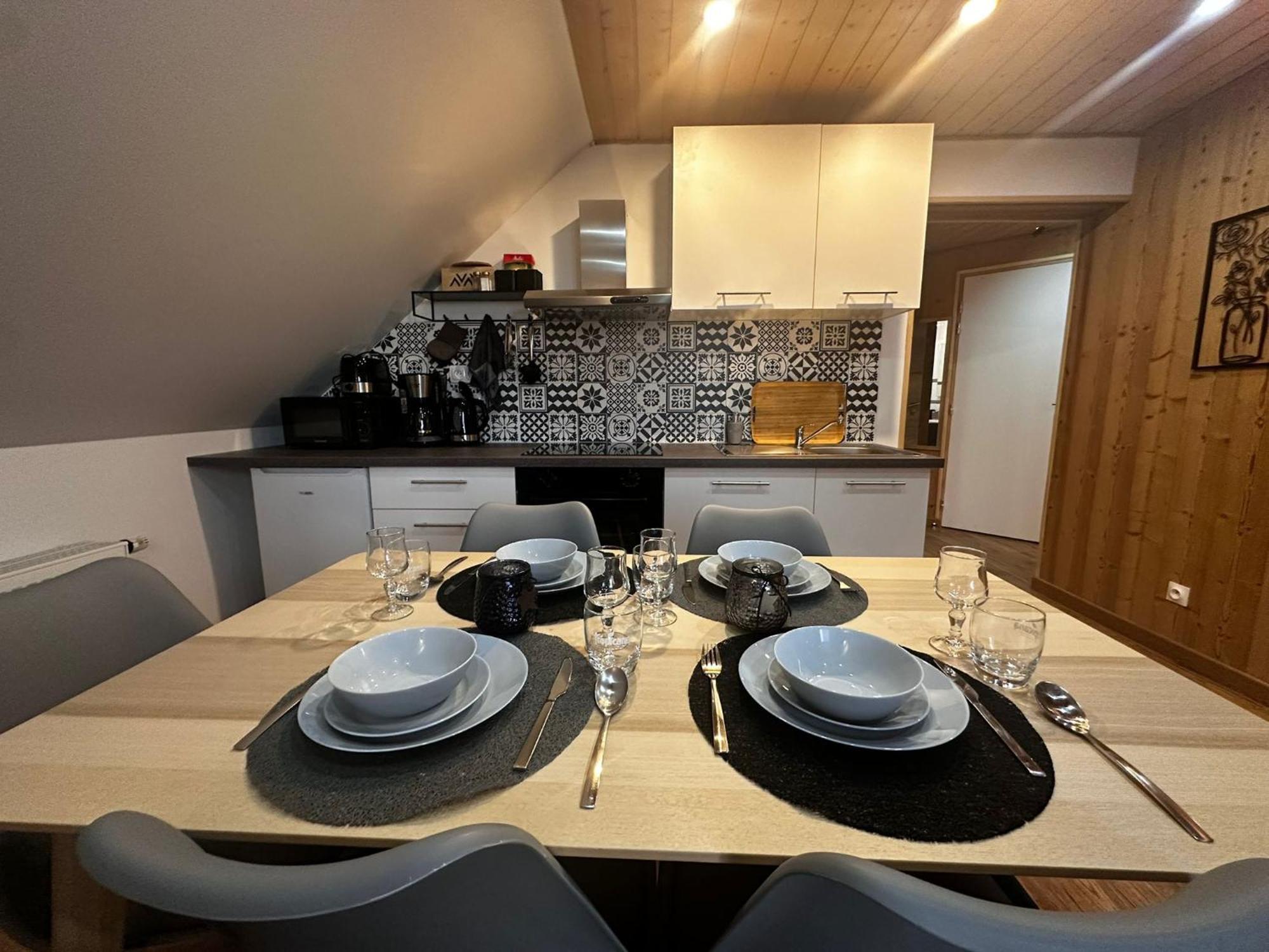 Les Chalets Bambi & Jacuzzi Privatif La Bresse Eksteriør bilde